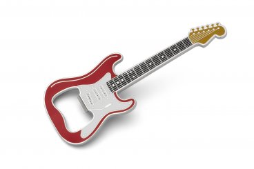 Flaschenöffner Gitarre Classic rot 