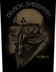 Rückenaufnäher Black Sabbath Never Say Die 