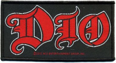 kleiner Aufnäher Dio Logo 