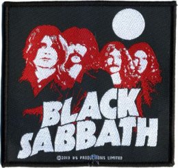kleiner Aufnäher Black Sabbath Full Moon Band 