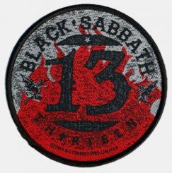 kleiner Aufnäher Black Sabbath 13 