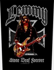 Rückenaufnäher Motörhead Lemmy, Stone Deaf 