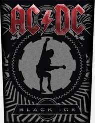Rückenaufnäher AC/DC Black Ice 