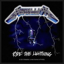 kleiner Aufnäher Metallica Ride the Lightning 