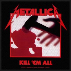 kleiner Aufnäher Metallica Kill 'em all 