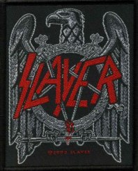 kleiner Aufnäher Slayer Black Eagle 