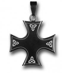 Edelstahlanhänger Iron Cross 