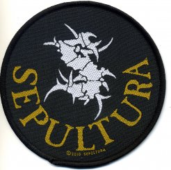 kleiner Aufnäher Sepultura Circular Logo 