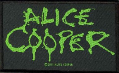 kleiner Aufnäher Alice Cooper Logo 