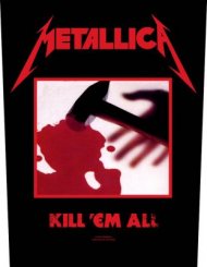 Rückenaufnäher Metallica Kill 'em all 