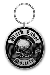 Schlüsselanhänger Black Label Society Skull Logo 