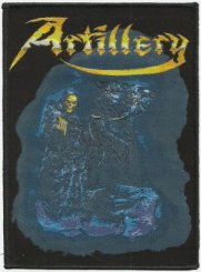 kleiner Aufnäher Artillery When Death Comes 