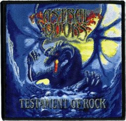 kleiner Aufnäher Astral Doors Testament of Rock 