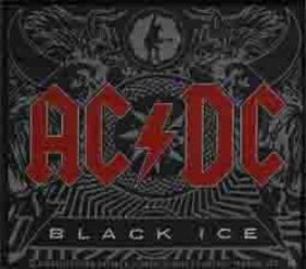 kleiner Aufnäher AC/DC Black Ice 