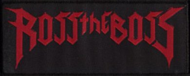 kleiner Aufnäher Ross the Boss Logo 
