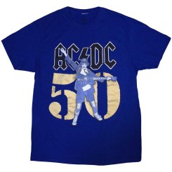 T-Shirt AC/DC Fifty Years ( blue ) 