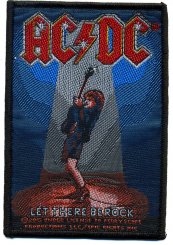 kleiner Aufnäher AC/DC Let there be Rock 