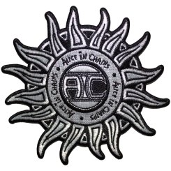 kleiner Aufnäher Alice in Chains Sun Logo 