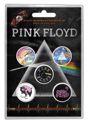Button Set Pink Floyd 