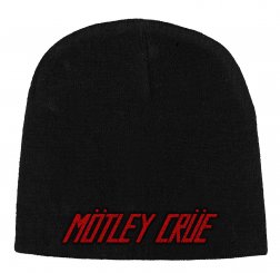 Beanie Mötley Crüe Too Fast for Love Logo 