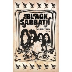 Flagge Black Sabbath World Tour 78 Poster 