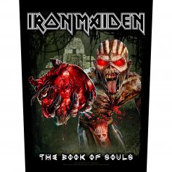Rückenaufnäher Iron Maiden Book of Souls Heart 