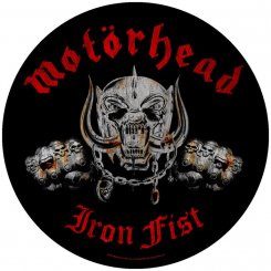 Rückenaufnäher Motörhead Iron Fist 