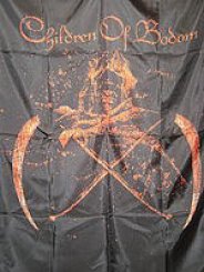 Flagge Children of Bodom Crossed Scythes 