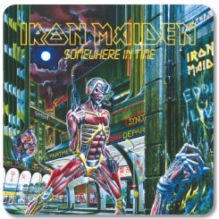 Untersetzer Iron Maiden Somewhere in Time 