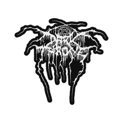 kleiner Aufnäher Dark Throne Cut Out Logo 