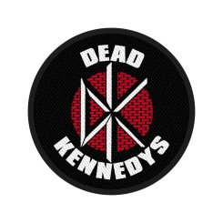 kleiner Aufnäher Dead Kennedys DK Logo rund 