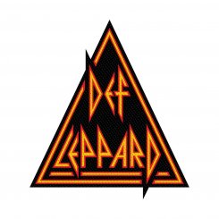 kleiner Aufnäher Def Leppard Dreieck Logo 
