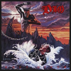 kleiner Aufnäher DIO Holy Diver Cover 