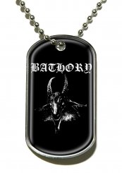 Kette Bathory Goat Dog Tag 