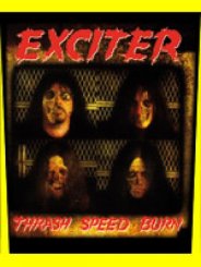 Rückenaufnäher EXCITER Thrash Speed Burn 
