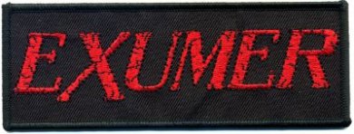 kleiner Aufnäher Exumer Logo 