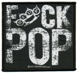 kleiner Aufnäher Five Finger Death Punch F**k Pop 