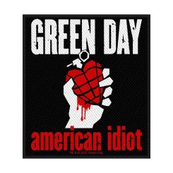 kleiner Aufnäher Green Day American Idiot 