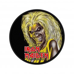 kleiner Aufnäher Iron Maiden Killers rund 