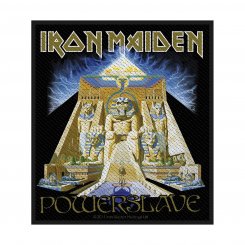 kleiner Aufnäher Iron Maiden Powerslave Cover 