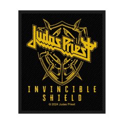 kleiner Aufnäher Judas Priest Invincible Shield 