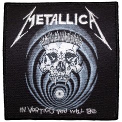 kleiner Aufnäher Metallica In Vertigo you will be 