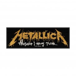 kleiner Aufnäher Metallica Wherever I may Roam Logo 