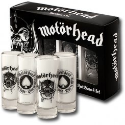 Schnapsglas Set 4 Teilig von Motörhead 