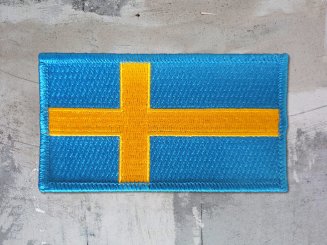 kleiner Aufnäher Sweden Flag 