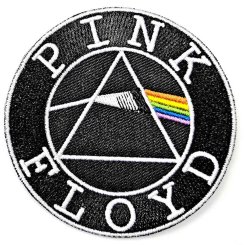 kleiner Aufnäher Pink Floyd Dark Side of the Moon ( rund ) 