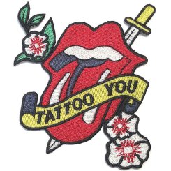 kleiner Aufnäher Rolling Stones 
