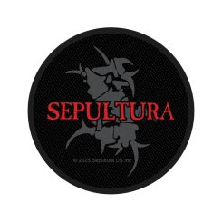 kleiner Aufnäher Sepultura Logo & Tribal S 