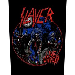 Rückenaufnäher Slayer Live Undead 