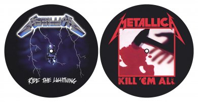 Slipmat Metallica Kill 'em all / Ride the Lightning 
